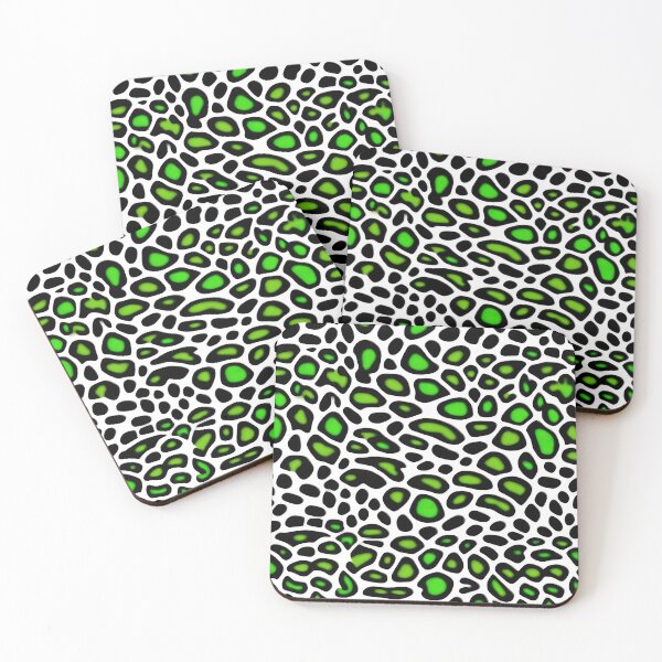 Item preview, Green and Black Leopard Print 03 designed and sold by Artekinium.