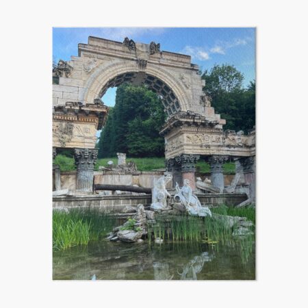 Item preview, Fountain in Schönbrunn designed and sold by AAAlexxxa.