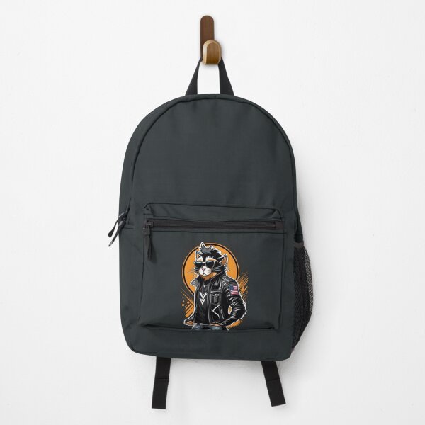 Item preview, Chic cat rocks a jacket and glasses designed and sold by IrinaGuArt.