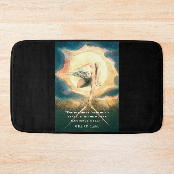 Item preview, William Blake art and  quote: The imagination is not a state: it is the human existence itself.  designed and sold by artbleed.