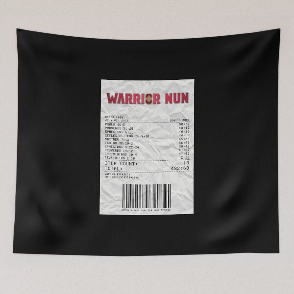 Item preview, Warrior Nun Season 1 Receipt designed and sold by d-obsession-k.