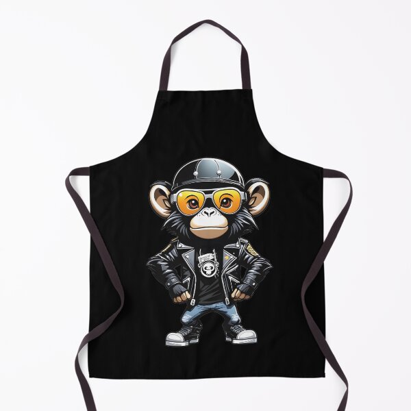 Item preview, Chic monkey rocks a jacket and glasses designed and sold by IrinaGuArt.
