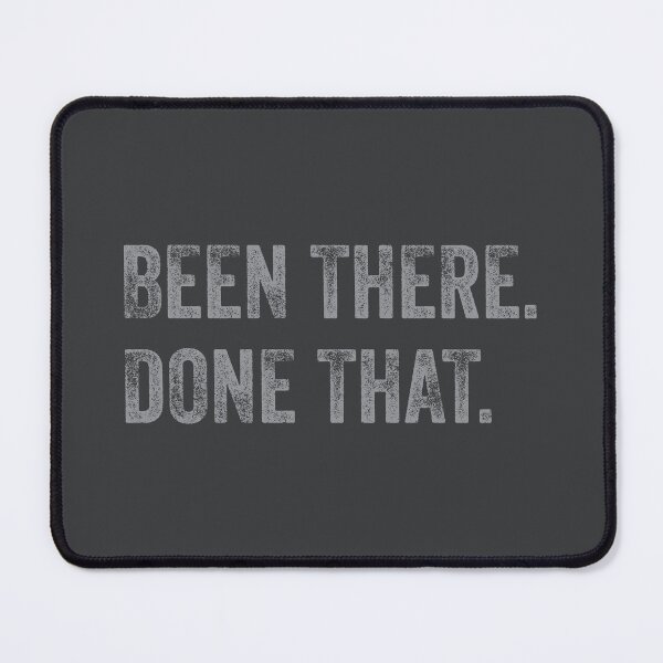 Item preview, Been there. Done that. (Grey print) designed and sold by STUDIO-72.