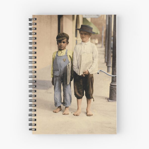 Item preview, 1913 Newsboys in San Antonio, Texas designed and sold by PatSeg Photos.