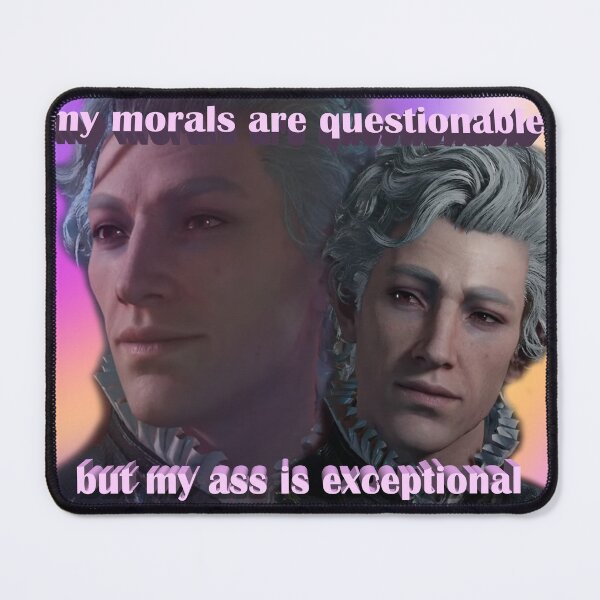 Item preview, Astarion my morals are questionable designed and sold by GenkyGenks.