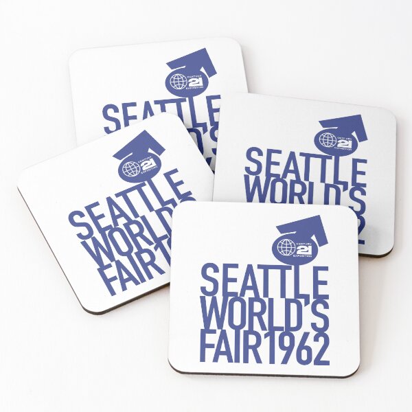 Item preview, 1962 Seattle World's Fair Block (Blue) designed and sold by deadmansupplyco.
