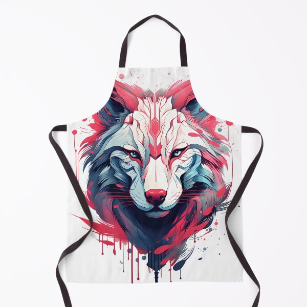 Item preview, The Resplendent Eyes of the Digital Wolf designed and sold by aigcx.