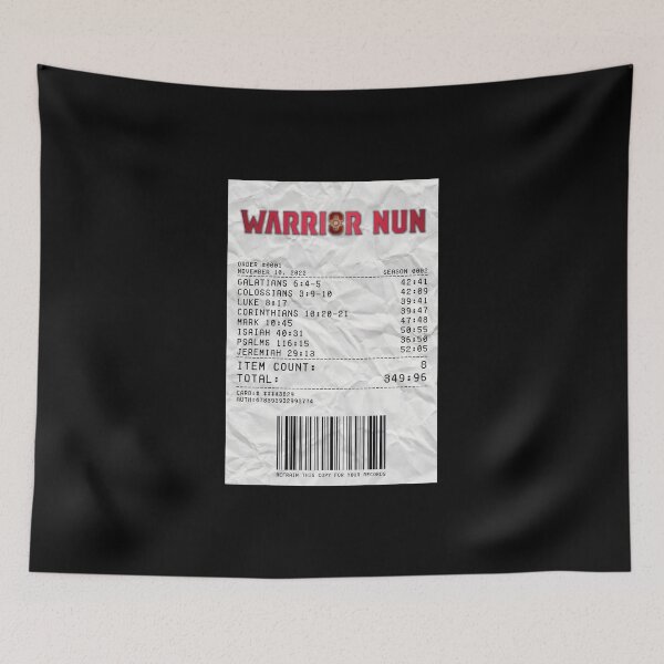 Item preview, Warrior Nun Season 2 Receipt designed and sold by d-obsession-k.