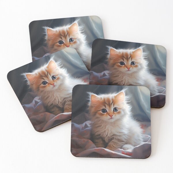 Item preview, Cute Ginger Kitten 3 designed and sold by Red Witch Art.