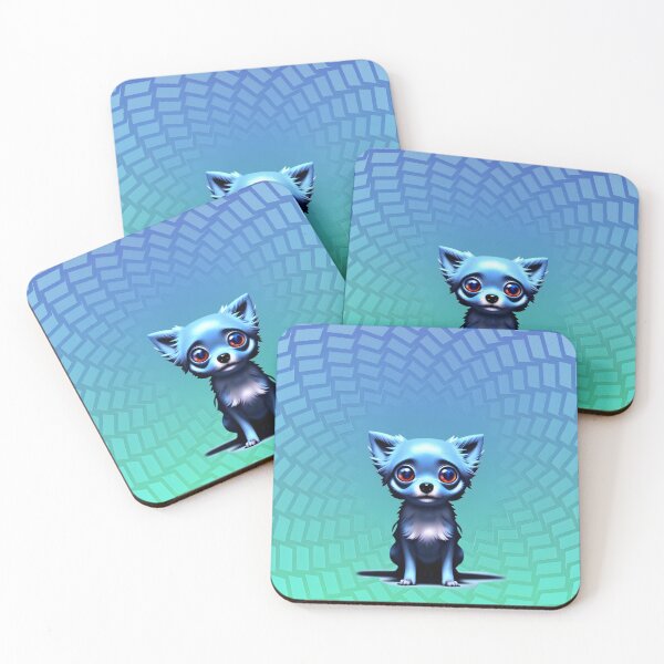 Item preview, blue anime dog designed and sold by clarazen.