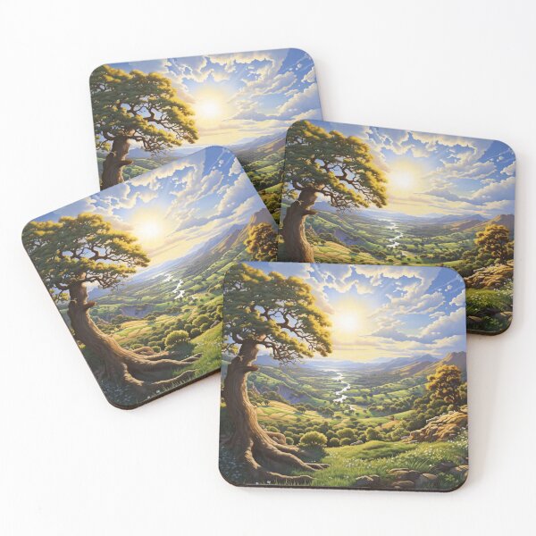 Item preview, The giant rubble tree on the hill digital art designed and sold by EternityLoves.
