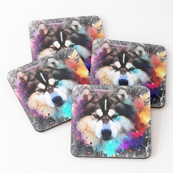 Item preview,  Majestic Alaskan Wilderness, Alaskan Malamute Splashart designed and sold by The Digital Compass.