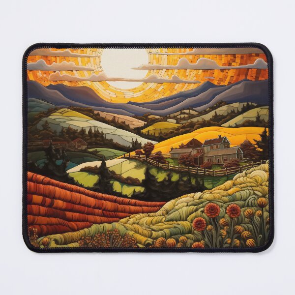 Item preview, The big sun and sunflower view digital art designed and sold by EternityLoves.