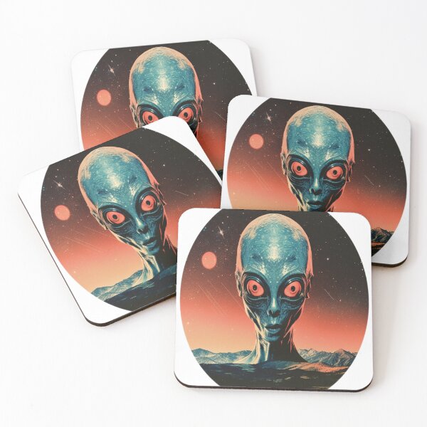 Item preview, alien print designed and sold by patternshoprad.
