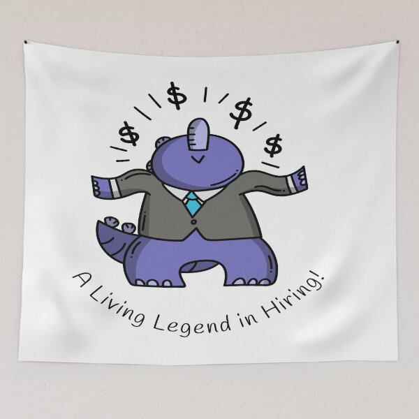 Item preview, Recruiter: A Living Legend in Hiring! designed and sold by joabaj.
