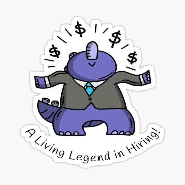 Item preview, Recruiter: A Living Legend in Hiring! designed and sold by joabaj.