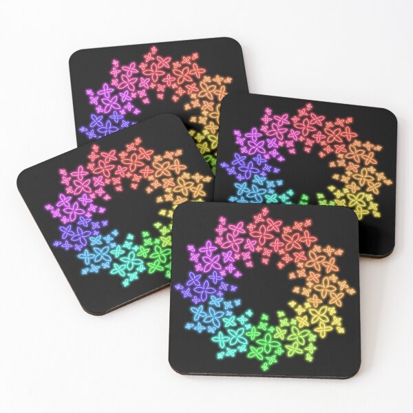Item preview, Neon Rainbow Flower Spray Ring designed and sold by RebeccaRichards.