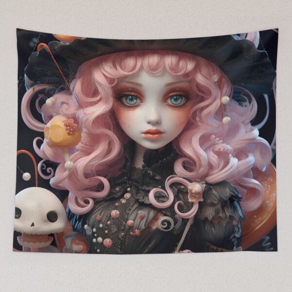 Item preview, Cute Witch 4 designed and sold by Red Witch Art.