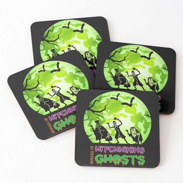 Item preview, Beware Of Hitchhiking Ghosts Halloween Bat Funny designed and sold by mainana78.