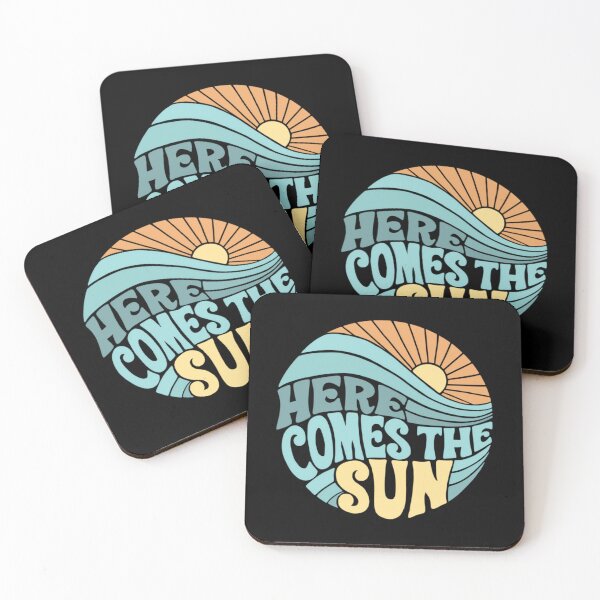 Item preview, Teal Groovy Here Comes the Sun Shower Curtain 	 designed and sold by cyppmayws74.