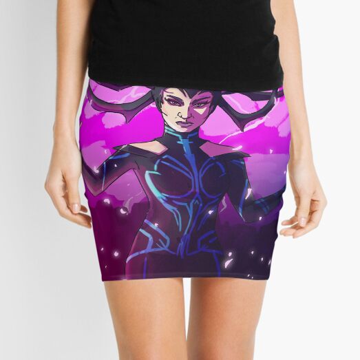 Goddess Of Death Mini Skirt