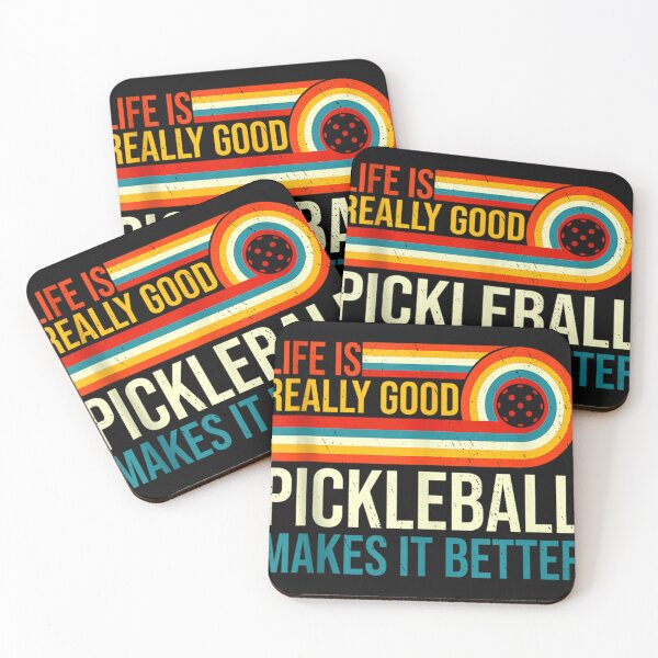 Item preview, Life Is Really Good Pickleball Makes It Better Racket Player    designed and sold by ThomasYounga.