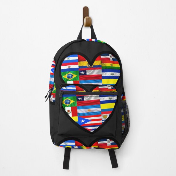Item preview, Spanih heart,hispanic heritage month,latino flags designed and sold by erozzz.
