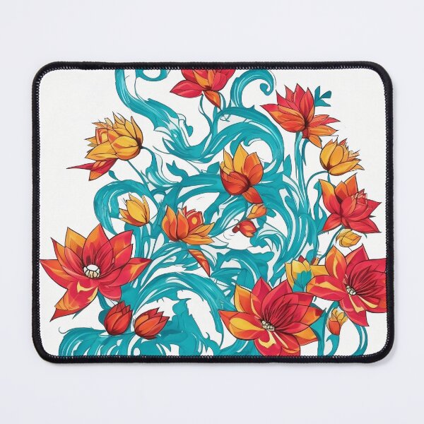 Item preview, Wave Flower Creative 1 designed and sold by ThanaDesign.