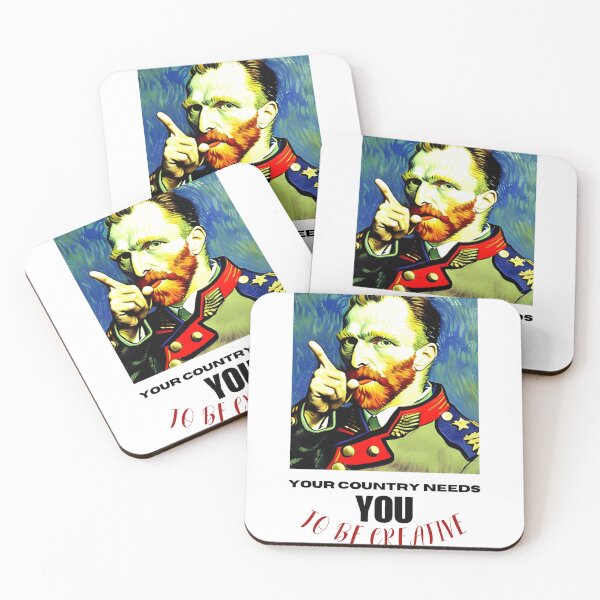 Item preview, Van Gogh Your Country Needs You to be Creative designed and sold by JackFreestone.