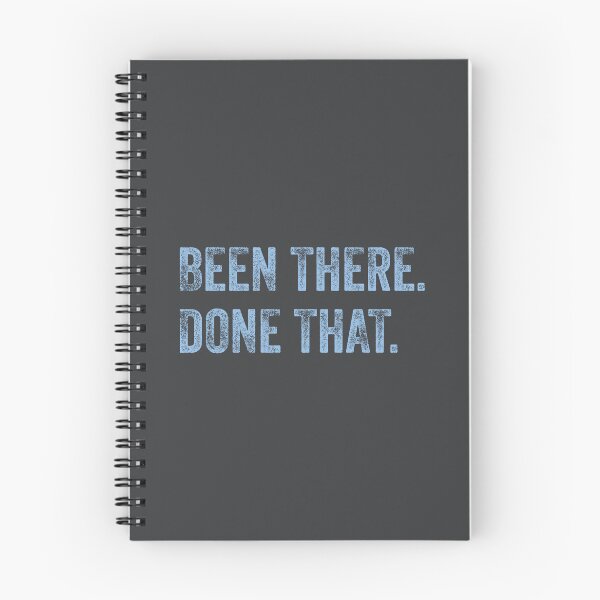 Item preview, Been there. Done that. (Light blue print) designed and sold by STUDIO-72.