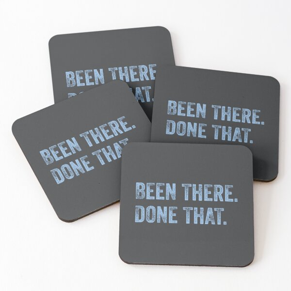 Item preview, Been there. Done that. (Light blue print) designed and sold by STUDIO-72.