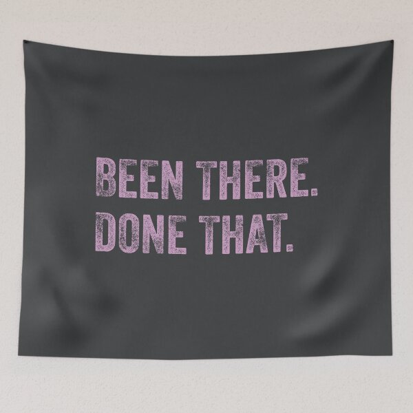 Item preview, Been there. Done that. (Pink print) designed and sold by STUDIO-72.