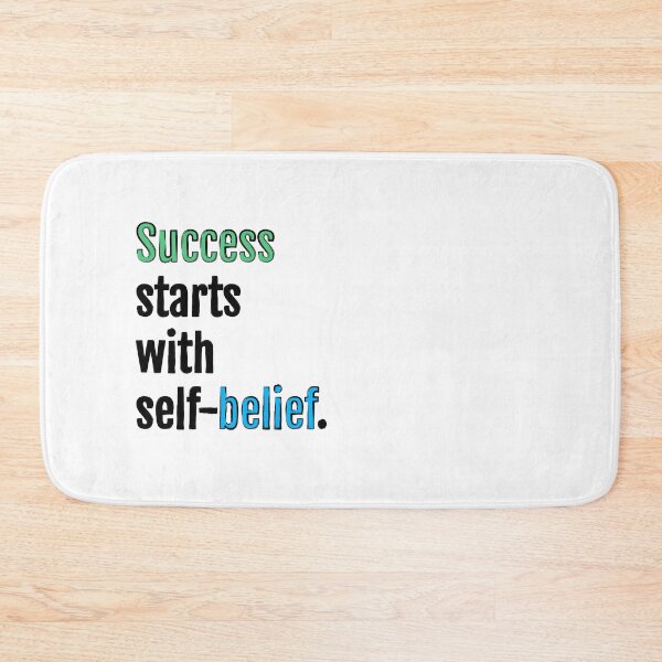 Item preview, Success starts with self-belief. designed and sold by QuotopiaThreads.