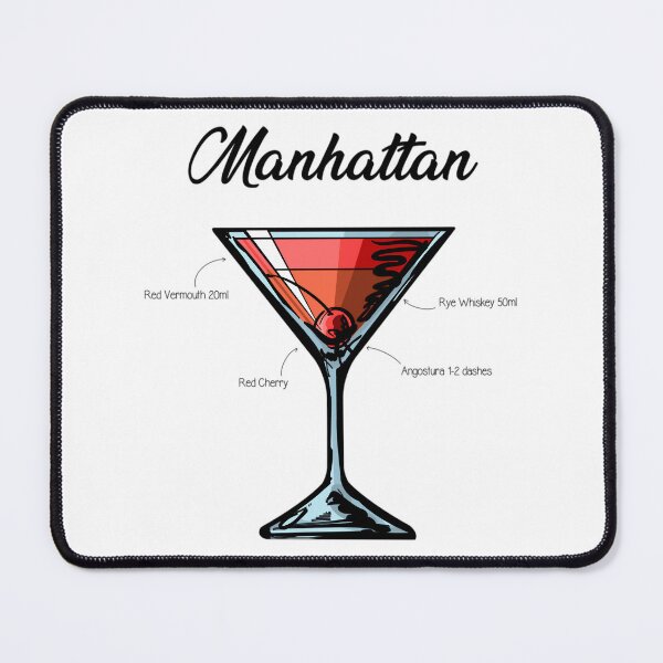 Item preview, Manhattan Cocktail Recipe designed and sold by ryxjmgbfuwk42.