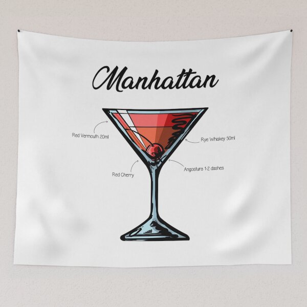 Item preview, Manhattan Cocktail Recipe 	 	 designed and sold by ryxjmgbfuwk42.