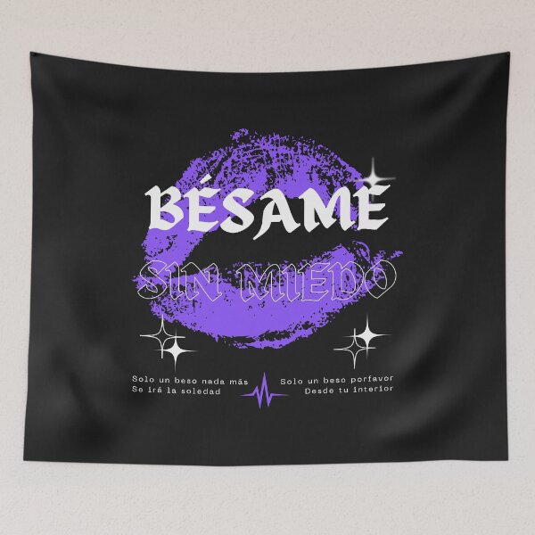 Item preview, Besame sin miedo RBD | purple  designed and sold by Disturbing Wonderland.