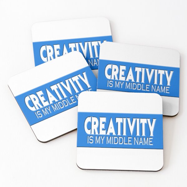 Item preview, CREATIVITY IS MY MIDDLE NAME designed and sold by PsychoLifestyle.