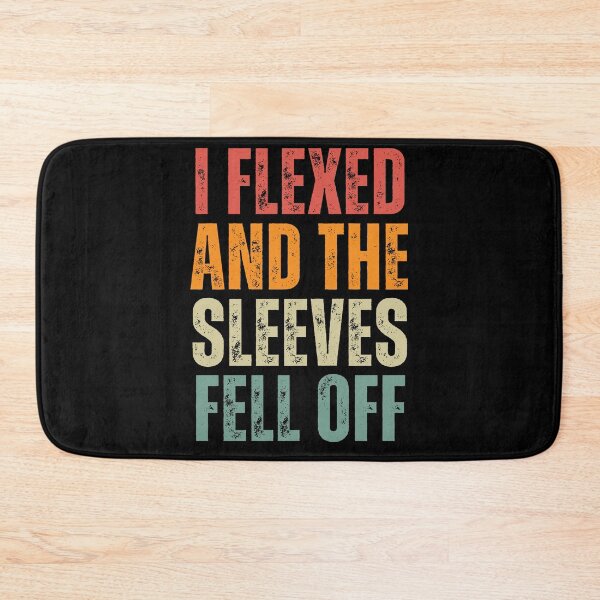 Item preview, I Flexed And The Sleeves Fell Off designed and sold by StickerSparkle.