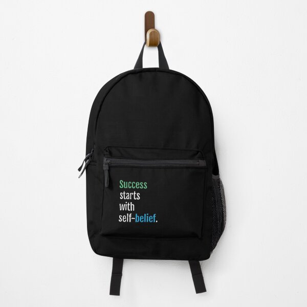 Item preview, Success starts with self-belief. (Black Edition) designed and sold by QuotopiaThreads.