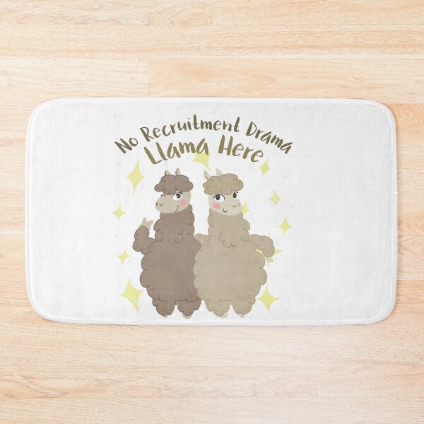 Item preview, Recruiter:No Recruitment Drama Llama Here designed and sold by joabaj.