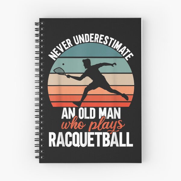 Item preview, Never Underestimate An Old Man Who Plays Racquetball  designed and sold by JeffreyNewmana.