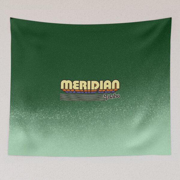 Item preview, Meridian, Idaho | Retro Stripes designed and sold by retroready.