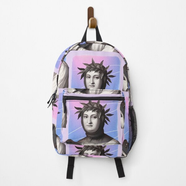 Item preview, Italian Poet Francesco Petrarca - purple pink - illustration designed and sold by Litstoy.