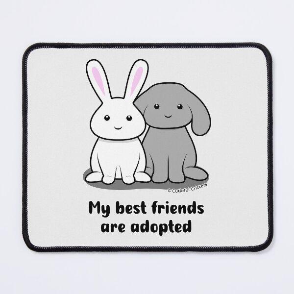 Item preview, My Best Friends are Adopted designed and sold by Cutieful Critters.