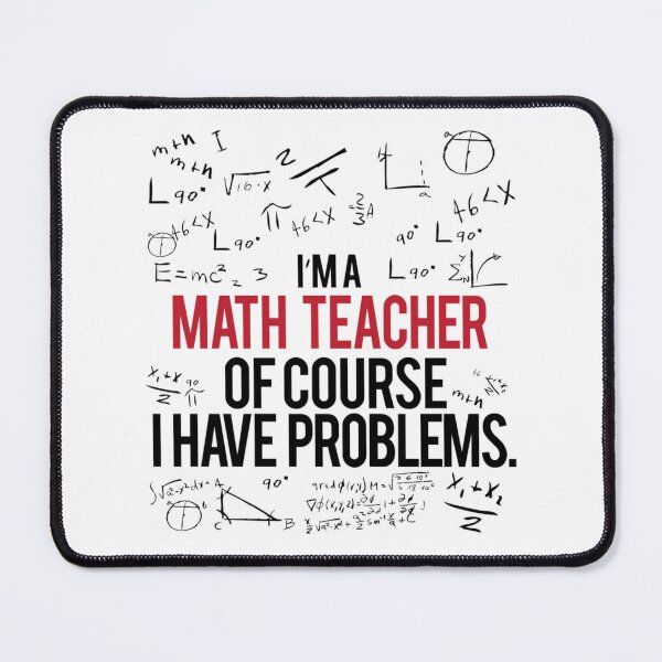 Item preview, Math Teacher With Problems iPhone Case 	 designed and sold by ryxjmgbfuwk42.