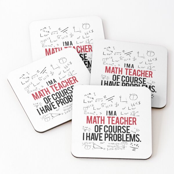 Item preview, Math Teacher With Problems iPhone Case 	 designed and sold by ryxjmgbfuwk42.