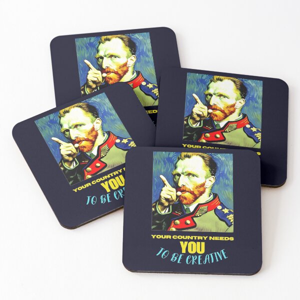 Item preview, Van Gogh Your Country Needs You to be Creative design designed and sold by JackFreestone.