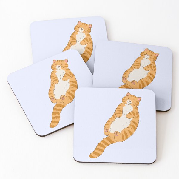 Item preview, Cute sleeping ginger cat designed and sold by Yaragold.