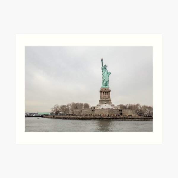 Liberty Island Art Print