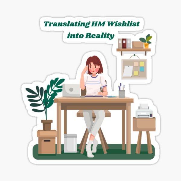 Item preview, Recruiter:Translating HM wishlist into Reality designed and sold by joabaj.